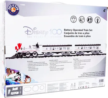 Disney100 Celebration Battery Powered Model Train Set