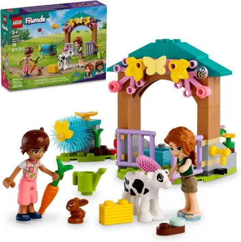 Friends Autumn’s Baby Cow Shed Farm Animal Toy Playset (42607)