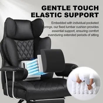 GTRacing GT205 Office Gaming Chair with Pocket Spring Lumbar Support