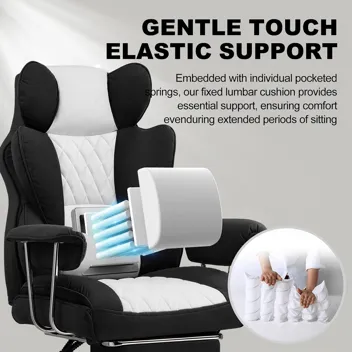 GTRacing GT205 Office Gaming Chair with Pocket Spring Lumbar Support