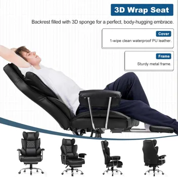 GTRacing GT205 Office Gaming Chair with Pocket Spring Lumbar Support