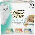 Fancy Feast Seafood Classic Pate Collection Grain Free Wet Cat Food Variety Pack - () 3 oz. Cans