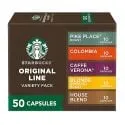 50-Count by Nespresso Original Line Capsules (Variety Pack)