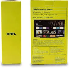 Onn 4K UHD Dolby Streaming Media Player with Google TV