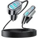 Joyroom 78W 5-Port Fast Car Charger & Adapter