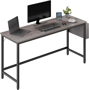 Shintenchi Computer Desk w/ Monitor Stand (47.2”L*19.7”W*29.5”H)