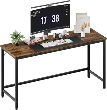 Shintenchi Computer Desk w/ Monitor Stand (47.2”L*19.7”W*29.5”H)