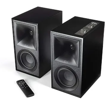 The Fives Powered Bookshelf Speakers