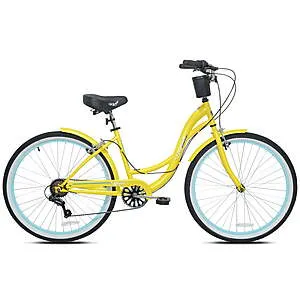 26" Kent Bicycles Women's Bayside Beach Cruiser Bike (Yellow)