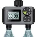 Lzaonzoe 2-Zone 8-Bar Digital Sprinkler Timer