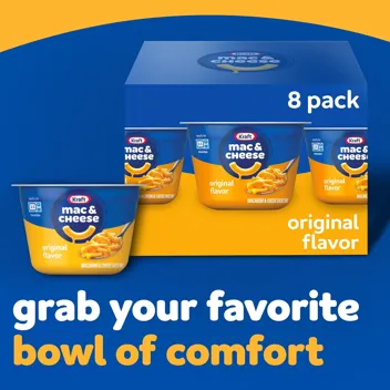 [S&S]: 2.05-Oz Kraft Mac & Cheese Microwavable Cups (Original)