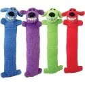 Loofa Dog 18" Plush Dog Toy, Colors May Vary (1 each)