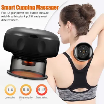 4-in-1 Smart Cupping Therapy Massager Set