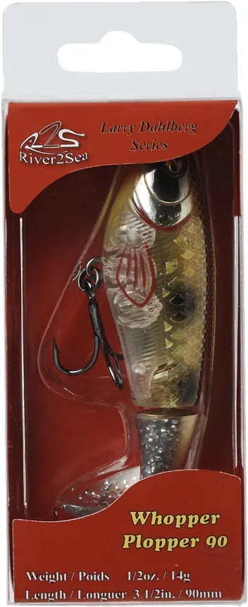 River2Sea Whopper Plopper 90 (3 1/2", 1/2 oz) Rat ta T (fishing)