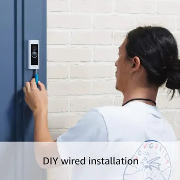 Ring Wired Doorbell Plus (Video Doorbell Pro) with Level Bolt