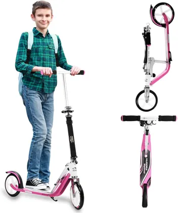 HUDORA Scooter for Kids Ages 6-12