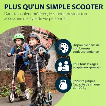 HUDORA Scooter for Kids Ages 6-12