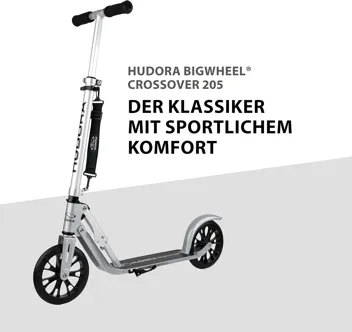 HUDORA Scooter for Kids Ages 6-12