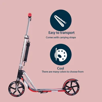 HUDORA Scooter for Kids Ages 6-12