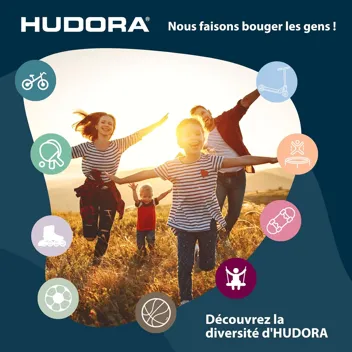 HUDORA Scooter for Kids Ages 6-12