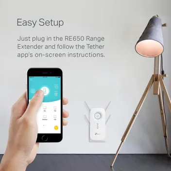 RE650 AC2600 Dual Band Wi-Fi Range Extender