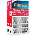 20x25x4 MPR 1000 MERV 11 Air Filter