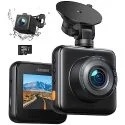 iZeeker ID220 1080p Front and Rear Dual Dash Cam w/ 32GB MicroSD Card