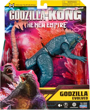 Godzilla x Kong 6" Godzilla Evolved (w/Heat Ray) by Playmates Toys