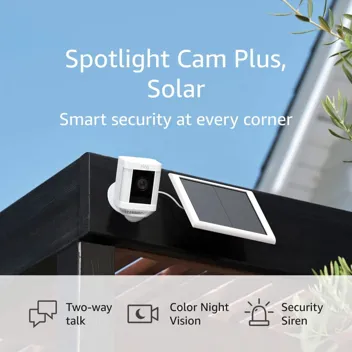 Ring Spotlight Cam Plus 1080p Wireless Security Camera (Battery)