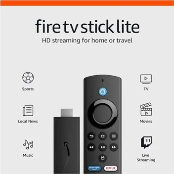 Fire TV Stick Lite 1080p Streaming Device w/ Voice Remote Lite