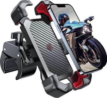 Joyroom 1-Click Auto-Lock Anti-Shake Motorcycle Bike Phone Mount