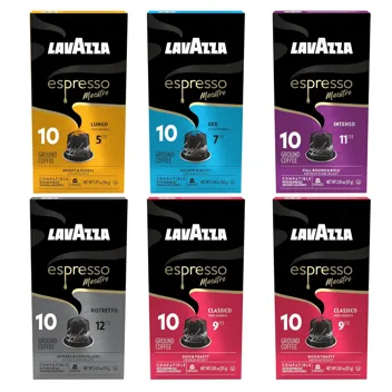 Espresso Coffee Capsules Variety Pack (60-Count)