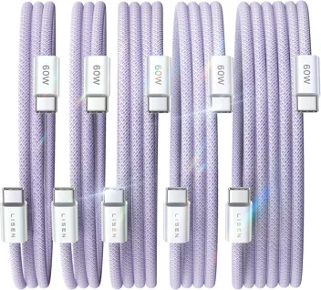 Lisen 60W USB-C Cables 