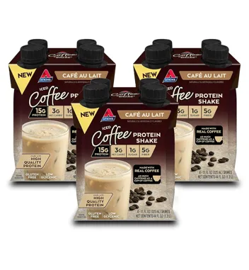 11oz Iced Coffee Vanilla Latte Protein Shake (12-Count)