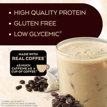 11oz Iced Coffee Vanilla Latte Protein Shake (12-Count)