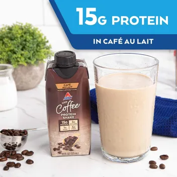11oz Iced Coffee Vanilla Latte Protein Shake (12-Count)