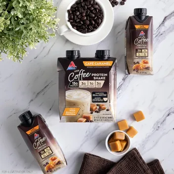 11oz Iced Coffee Vanilla Latte Protein Shake (12-Count)