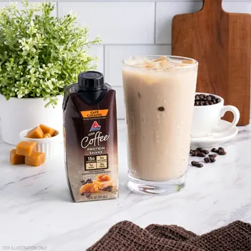 11oz Iced Coffee Vanilla Latte Protein Shake (12-Count)