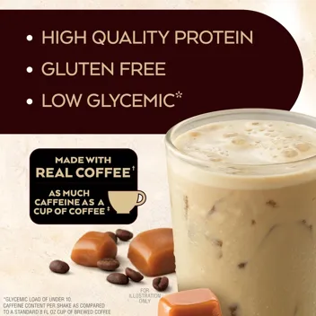 11oz Iced Coffee Vanilla Latte Protein Shake (12-Count)