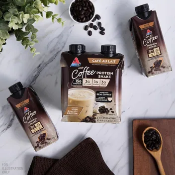 11oz Iced Coffee Vanilla Latte Protein Shake (12-Count)