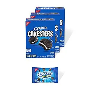 [S&S]: 5-Count OREO Cakesters Soft Snack Cakes + Bonus OREO Mini Cookie Snack Pack