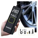 KomBella 150PSI Tire Inflator Portable Air Compressor w/ 8000mAh Battery & DC Cord