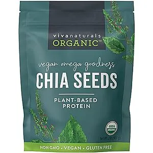 [S&S]: 32-Oz Viva Naturals Organic Chia Seeds