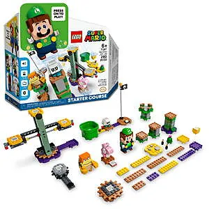 280-Piece Super Mario Adventures w/ Luigi Starter Course Buildable Game