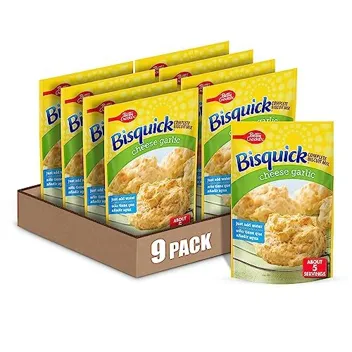 Betty 7.75oz Crocker Bisquick Complete Cheese Garlic Biscuit Mix