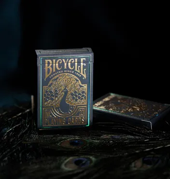 Bicycle Peacock Playing Cards - Purple