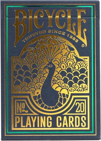 Bicycle Peacock Playing Cards - Purple