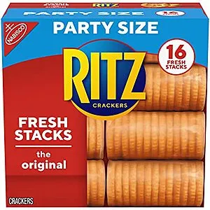 23.7oz 16-Sleeves Fresh Stacks Crackers Flavor Party Size Box