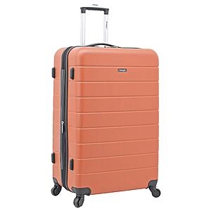 Smart Luggage Set with Cup Holder and USB Port, Burnt Orange, 20-Inch Carry-On, if , Amazon