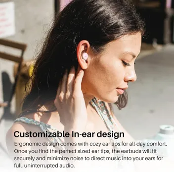 A1 Mini Wireless Earbuds Bluetooth 5.3 in Ear Light-Weight Headphones Built-in Microphone